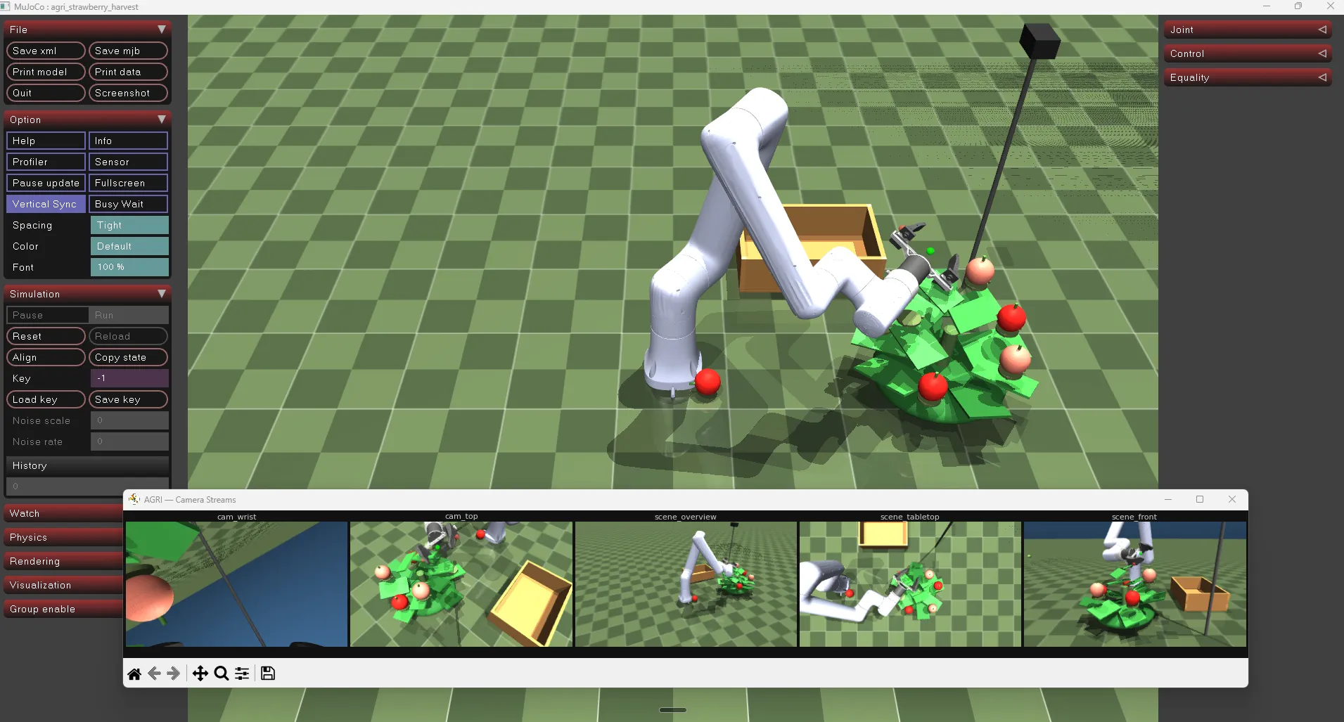 Alpine Valley: Berry-Harvesting VLA detail